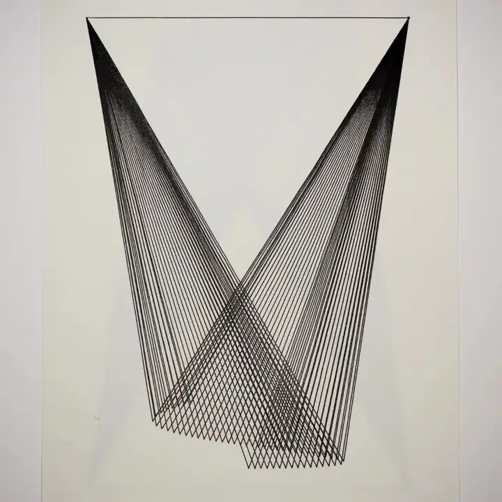 Triangles curtain